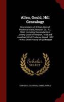 Allen, Gould, Hill Genealogy