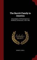 The Burritt Family in America