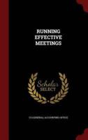 Running Effective Meetings