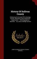 History Of Sullivan County