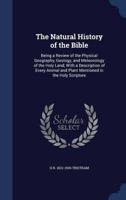 The Natural History of the Bible