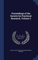 Proceedings of the Society for Psychical Research, Volume 2