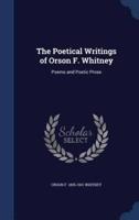 The Poetical Writings of Orson F. Whitney