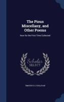 The Pious Miscellany, and Other Poems