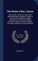 The Works of Ben. Jonson