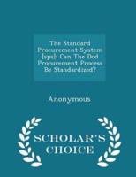 The Standard Procurement System [Sps]