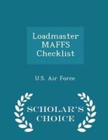 Loadmaster Maffs Checklist - Scholar's Choice Edition