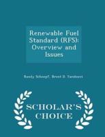 Renewable Fuel Standard (Rfs)