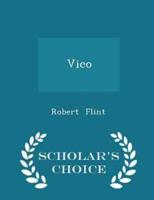 Vico - Scholar's Choice Edition