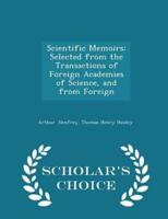 Scientific Memoirs