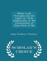 Motor-Cycle Principles and the Light Car