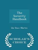 The Sorority Handbook - Scholar's Choice Edition