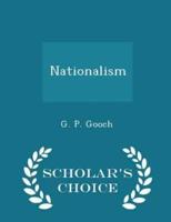 Nationalism - Scholar's Choice Edition