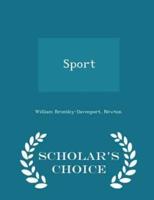 Sport - Scholar's Choice Edition