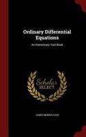 Ordinary Differential Equations