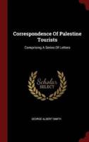 Correspondence Of Palestine Tourists