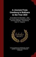 A Journey From Orenburg to Bokhara in the Year 1820