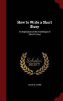 How to Write a Short Story