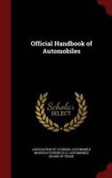 Official Handbook of Automobiles