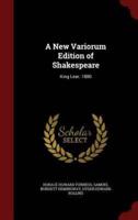 A New Variorum Edition of Shakespeare