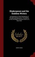 Shakespeare and the Emblem Writers