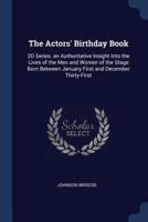 The Actors' Birthday Book