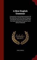 A New English Grammar