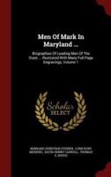 Men of Mark in Maryland ...