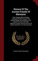 History of the Ancient Family of Marmyun