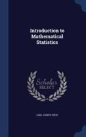 Introduction to Mathematical Statistics