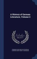 A History of German Literature, Volume 2