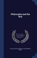 Philosophy and the War