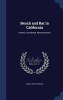 Bench and Bar in California