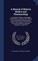 A Manual of Materia Medica and Pharmacology