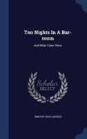 Ten Nights In A Bar-Room