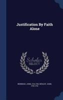 Justification By Faith Alone