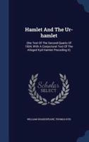 Hamlet And The Ur-Hamlet