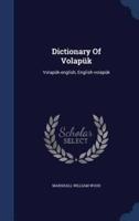 Dictionary Of Volapük