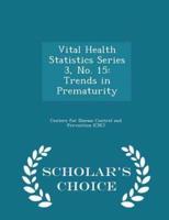 Vital Health Statistics Series 3, No. 15