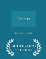 Babbitt - Scholar's Choice Edition