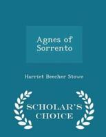 Agnes of Sorrento - Scholar's Choice Edition