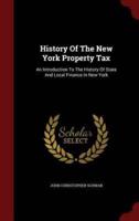 History of the New York Property Tax