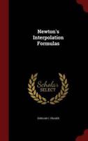 Newton's Interpolation Formulas