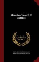 Memoir of Jean [!] N. Nicollet