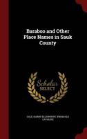 Baraboo and Other Place Names in Sauk County