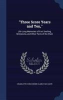 Three Score Years and Ten,