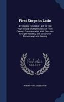 First Steps in Latin