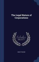 The Legal Nature of Corporations