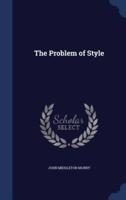 The Problem of Style