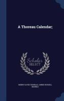 A Thoreau Calendar;